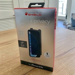 iPhone X/XS Screen Protector with Privacy Screen